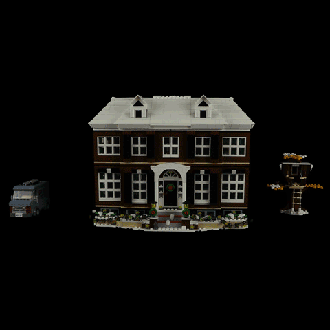 Light Kit For Home Alone 21330-BriksMax 2.0