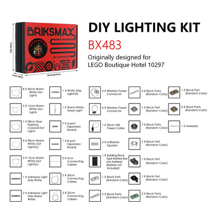 DIY Mega Pack – Lighting Kits for LEGO Builds
