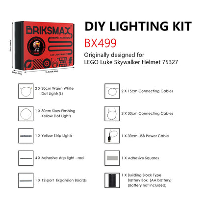 DIY Builder Pack – Lighting Kits for LEGO Builds