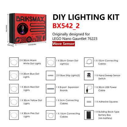 DIY Special Features Pack – Lighting Kits for LEGO Builds