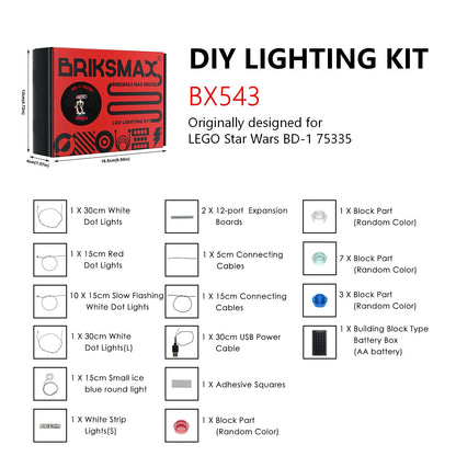 DIY Builder Pack – Lighting Kits for LEGO Builds