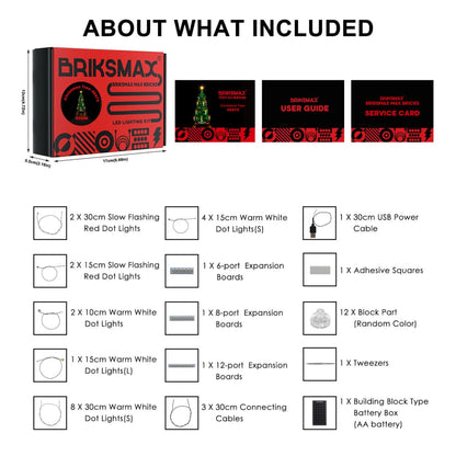 Light Kit for Christmas Tree 40573 - Briksmax