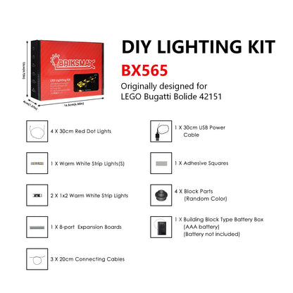 DIY Mini Pack – Lighting Kits for LEGO Builds
