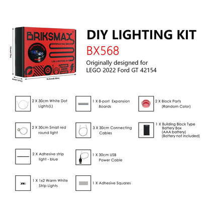 DIY Builder Pack – Lighting Kits for LEGO Builds