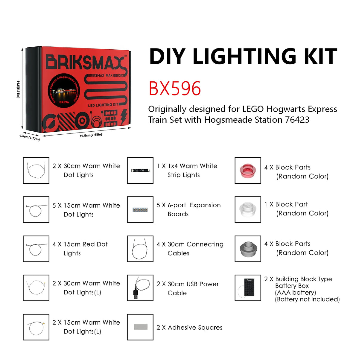 DIY Creator Pack – Lighting Kits for LEGO Builds