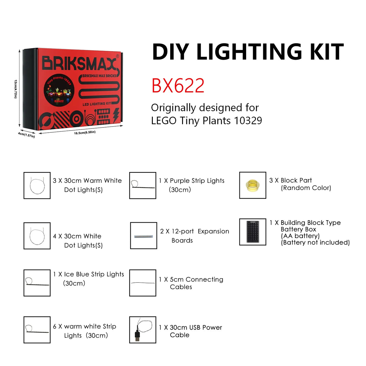 DIY Builder Pack – Lighting Kits for LEGO Builds