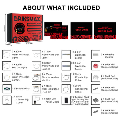 BriksMax Lichtset für den Orient-Express-Zug 21344 