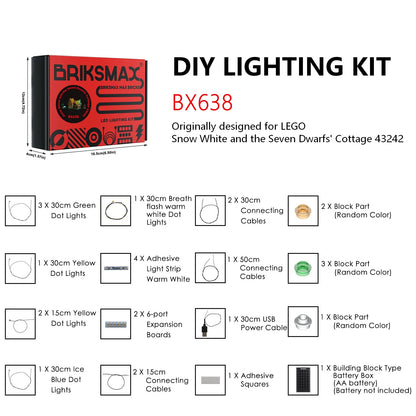 DIY Builder Pack – Lighting Kits for LEGO Builds
