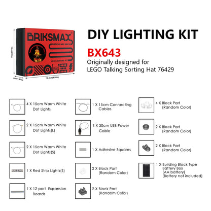 DIY Builder Pack – Lighting Kits for LEGO Builds