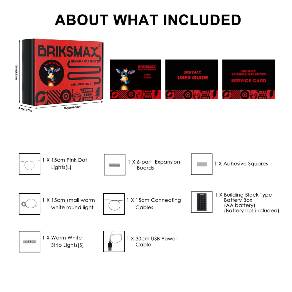 Light Kit For Stitch 43249-Briksmax