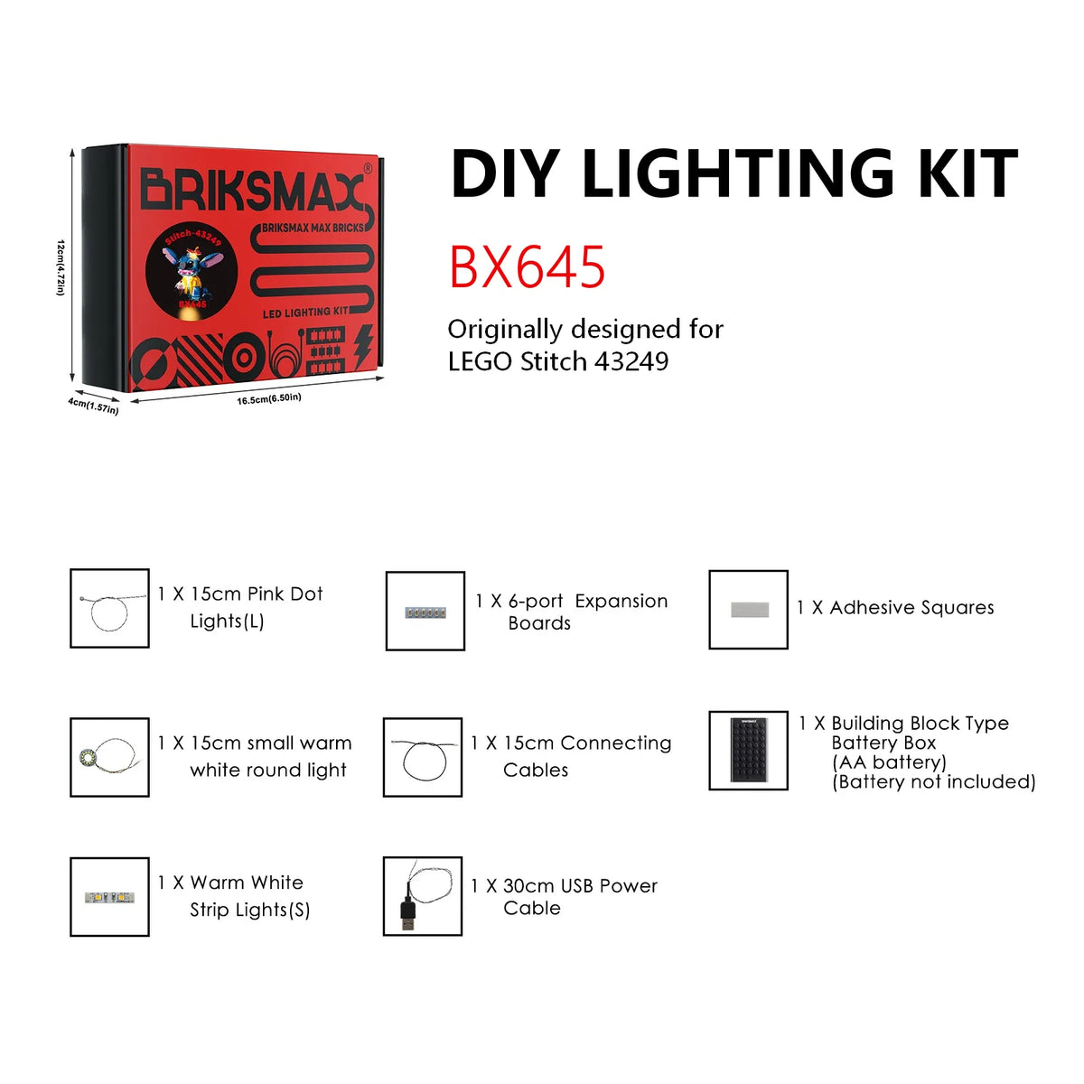 DIY Mini Pack – Lighting Kits for LEGO Builds