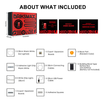 Beleuchtungsset für rote Londoner Telefonzelle 21347-BriksMax