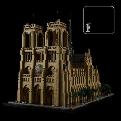Briksmax 2.0 Light Kit For Notre-Dame de Paris 21061 (Projector Light)