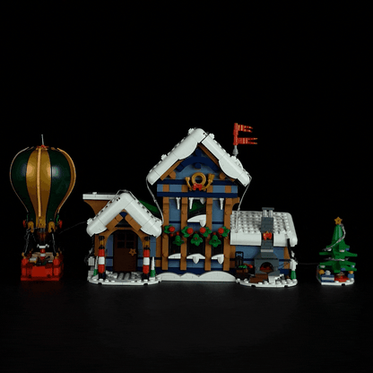 Light Kit for Santa's Post Office 10339（Breathing Light Edition）- Briksmax 2.0