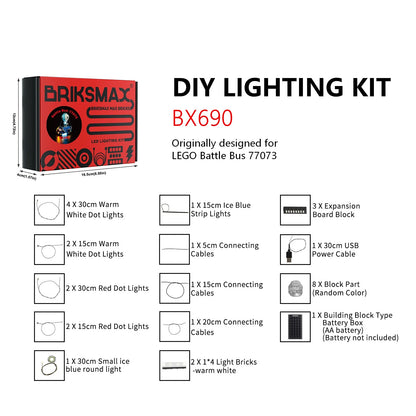 DIY Creator Pack – Lighting Kits for LEGO Builds