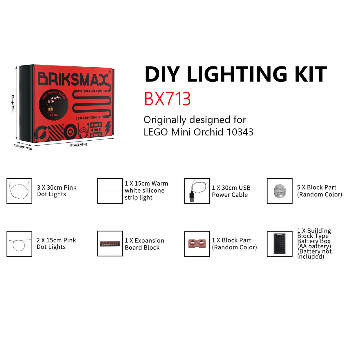 DIY Mini Pack – Lighting Kits for LEGO Builds