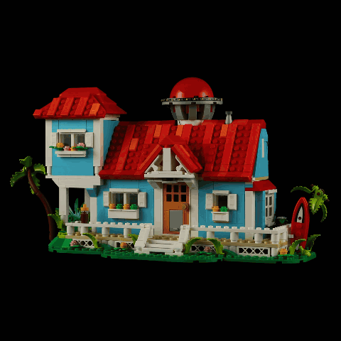 Briksmax 2.0 Light Kit For Lilo and Stitch Beach House #43268