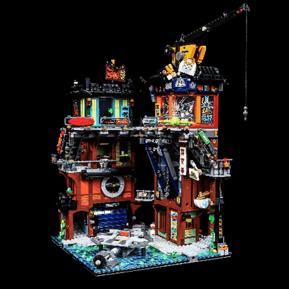 Briksmax 2.0 Licht-Kit für NINJAGO City Werkstätten #71837