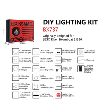 DIY Mega Pack – Lighting Kits for LEGO Builds