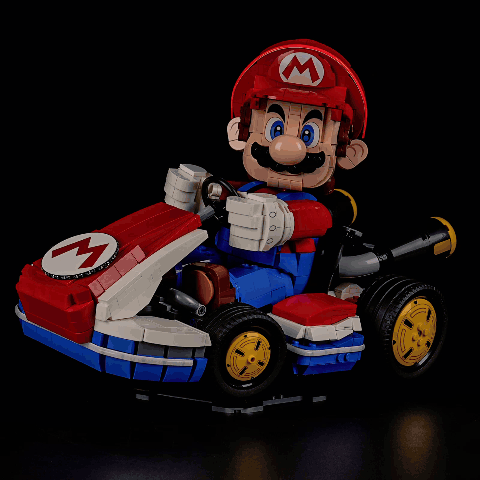 Briksmax Light Kit For Mario Kart™ – Mario & Standard Kart #72037-2
