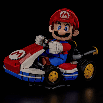 Briksmax Light Kit For Mario Kart™ – Mario & Standard Kart #72037-2