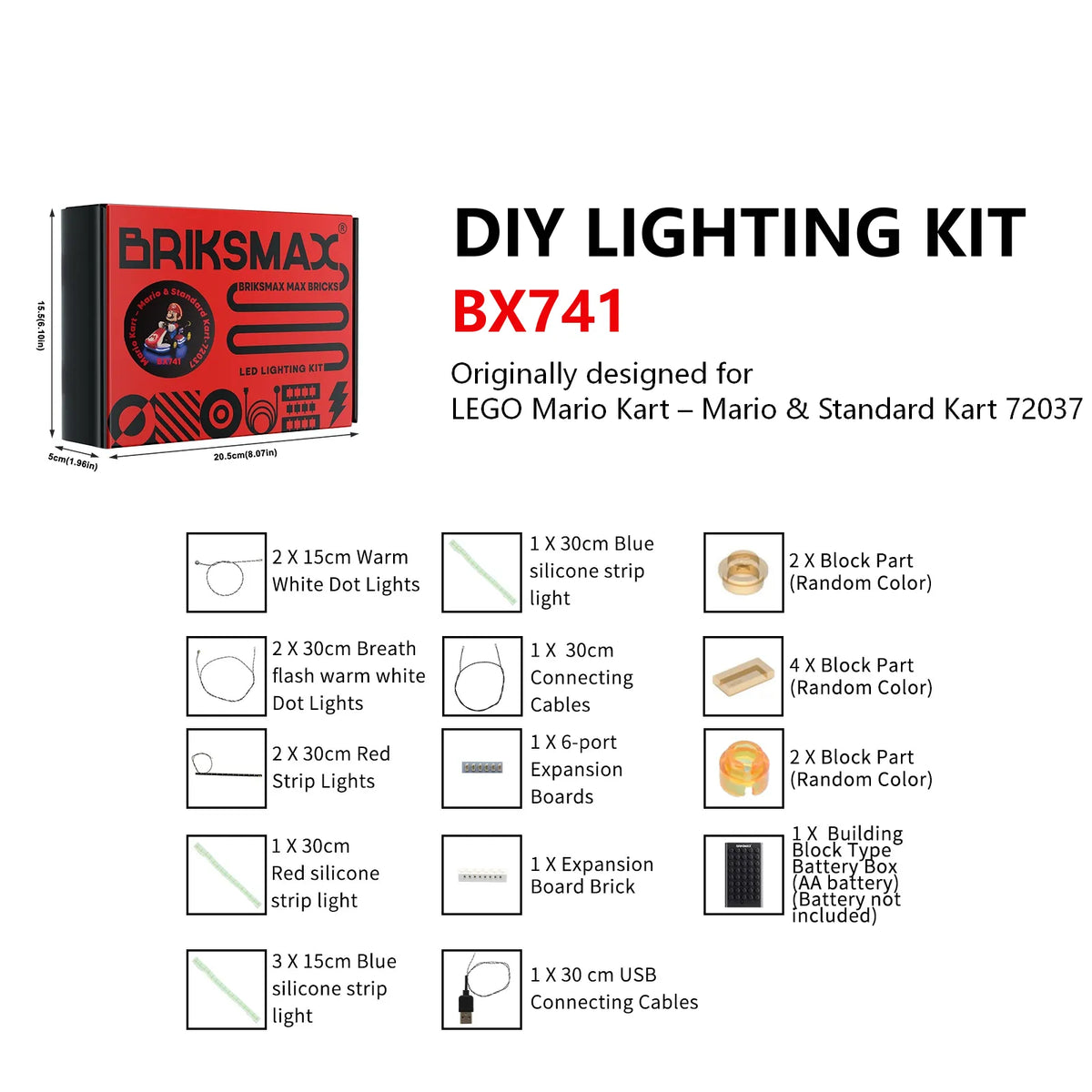 DIY Builder Pack – Lighting Kits for LEGO Builds