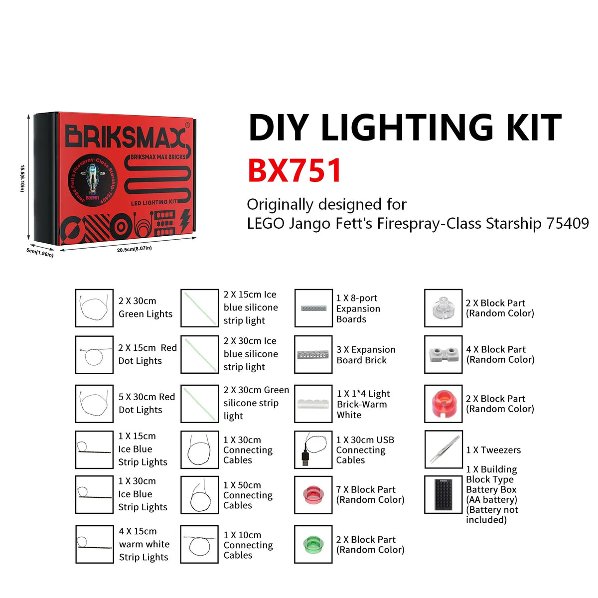DIY Creator Pack – Lighting Kits for LEGO Builds