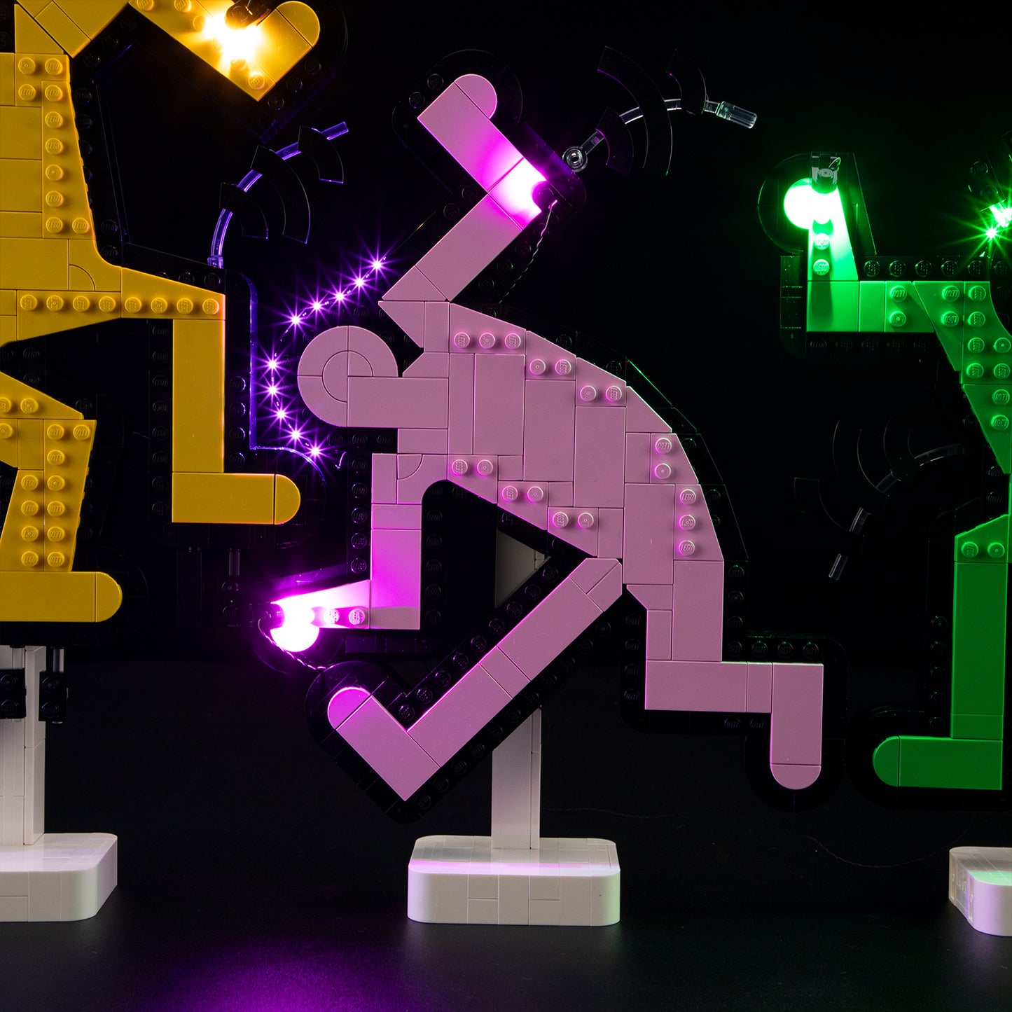 Briksmax Light Kit For Keith Haring – Dancing Figures #31216-8