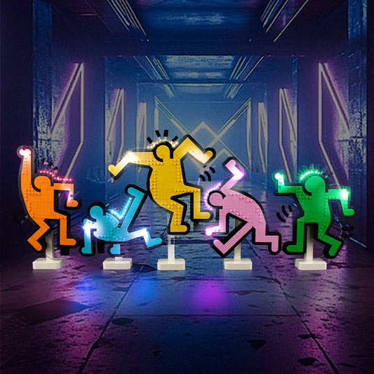 Briksmax Light Kit For Keith Haring – Dancing Figures #31216-1