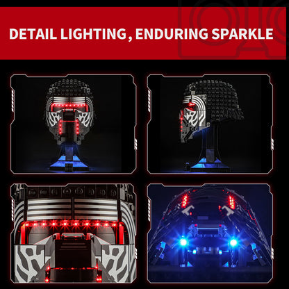 Briksmax 2.0 Light Kit For Kylo Ren Helmet #75415-4