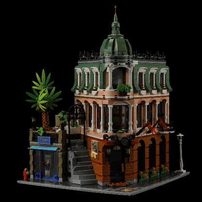 Kit d'éclairage pour hôtel-boutique n° 10297 (version Noël) - Briksmax 2.0