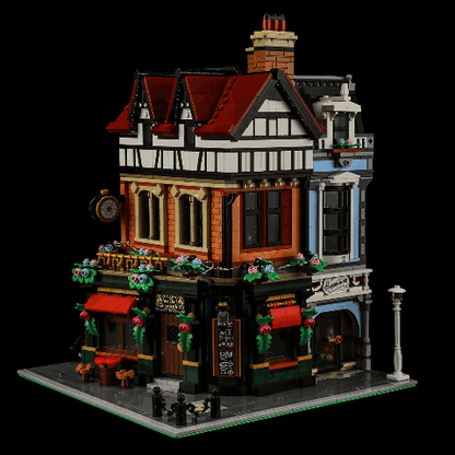 Light Kit For Tudor Corner 10350(Christmas Version)- Briksmax 2.0