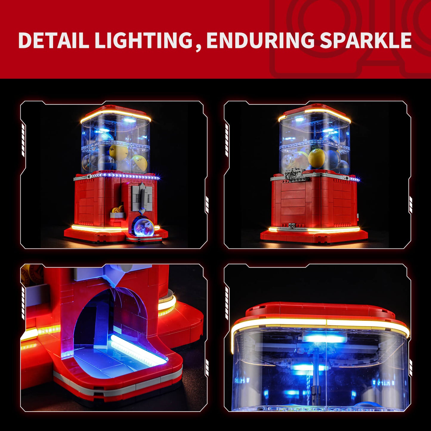 Briksmax 2.0 Light Kit For Minifigure Vending Machine #21358