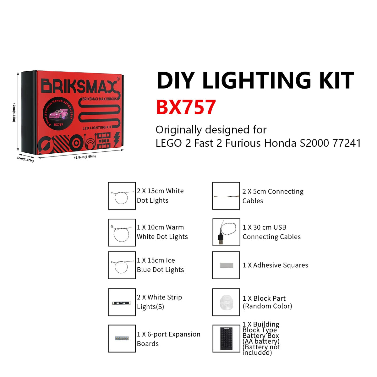 DIY Mini Pack – Lighting Kits for LEGO Builds