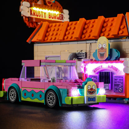 Briksmax 2.0 Light Kit For The Simpsons™: Krusty Burger #10352-10