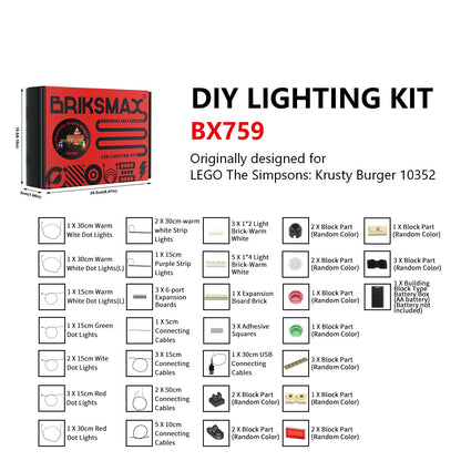 DIY Creator Pack – Lighting Kits for LEGO Builds