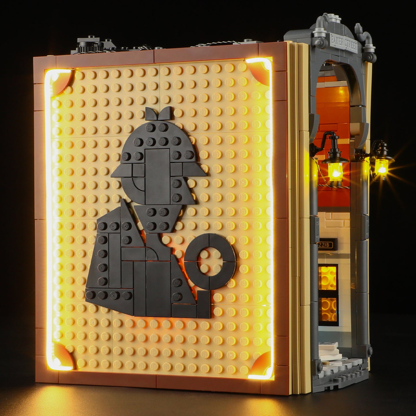 Kit d'éclairage Briksmax 2.0 pour Sherlock Holmes : Book Nook #10351