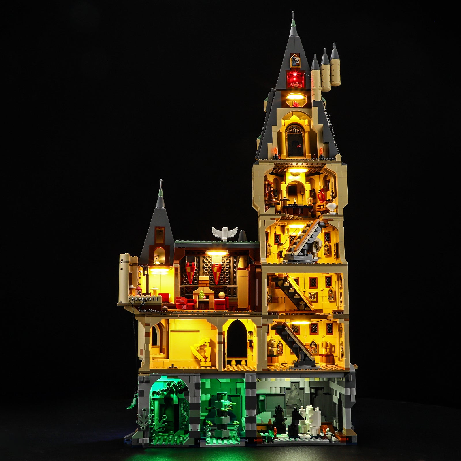 Briksmax 2.0 Light Kit For Hogwarts™ Castle: The Main Tower #76454-7