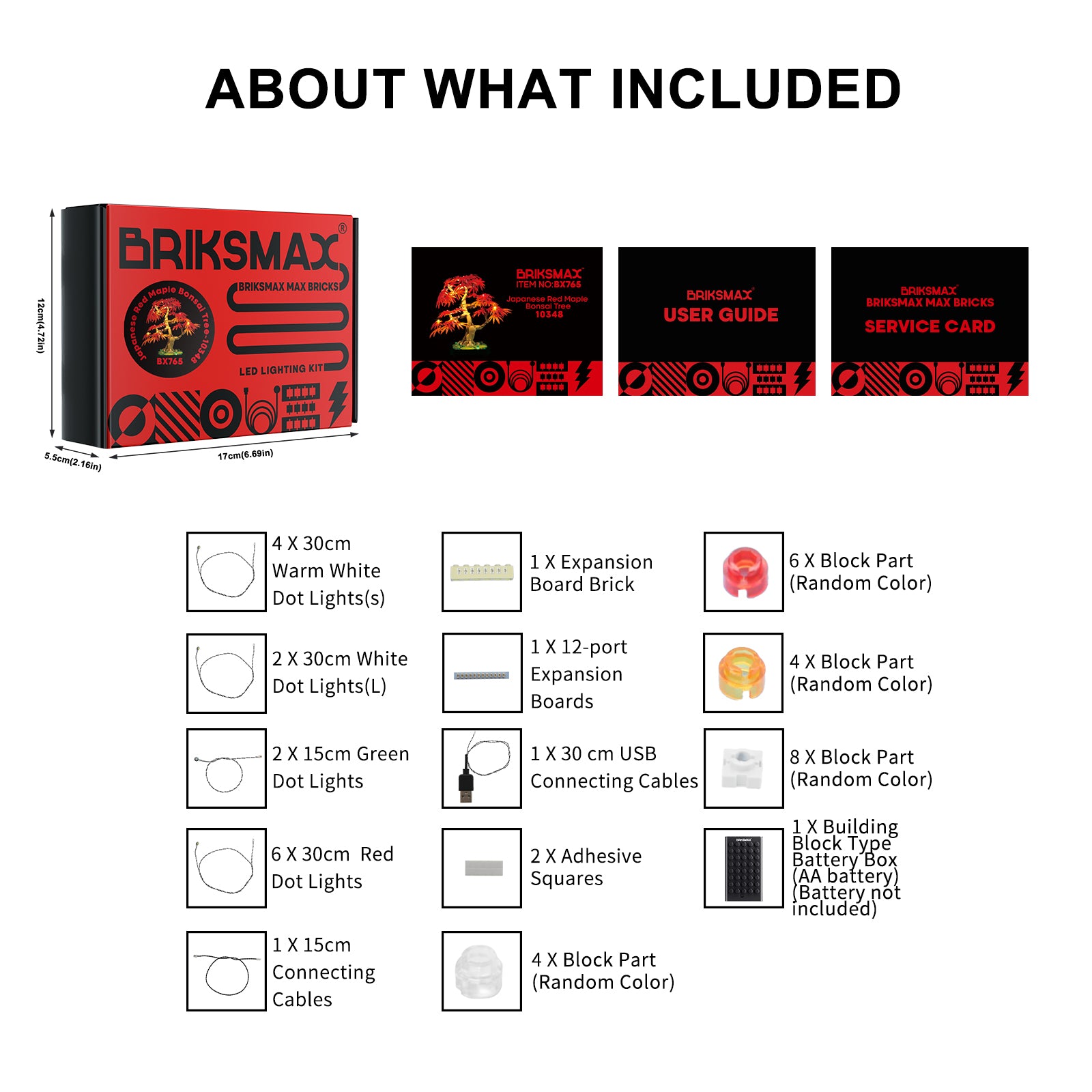 Briksmax 2.0 Light Kit For Japanese Red Maple Bonsai Tree #10348