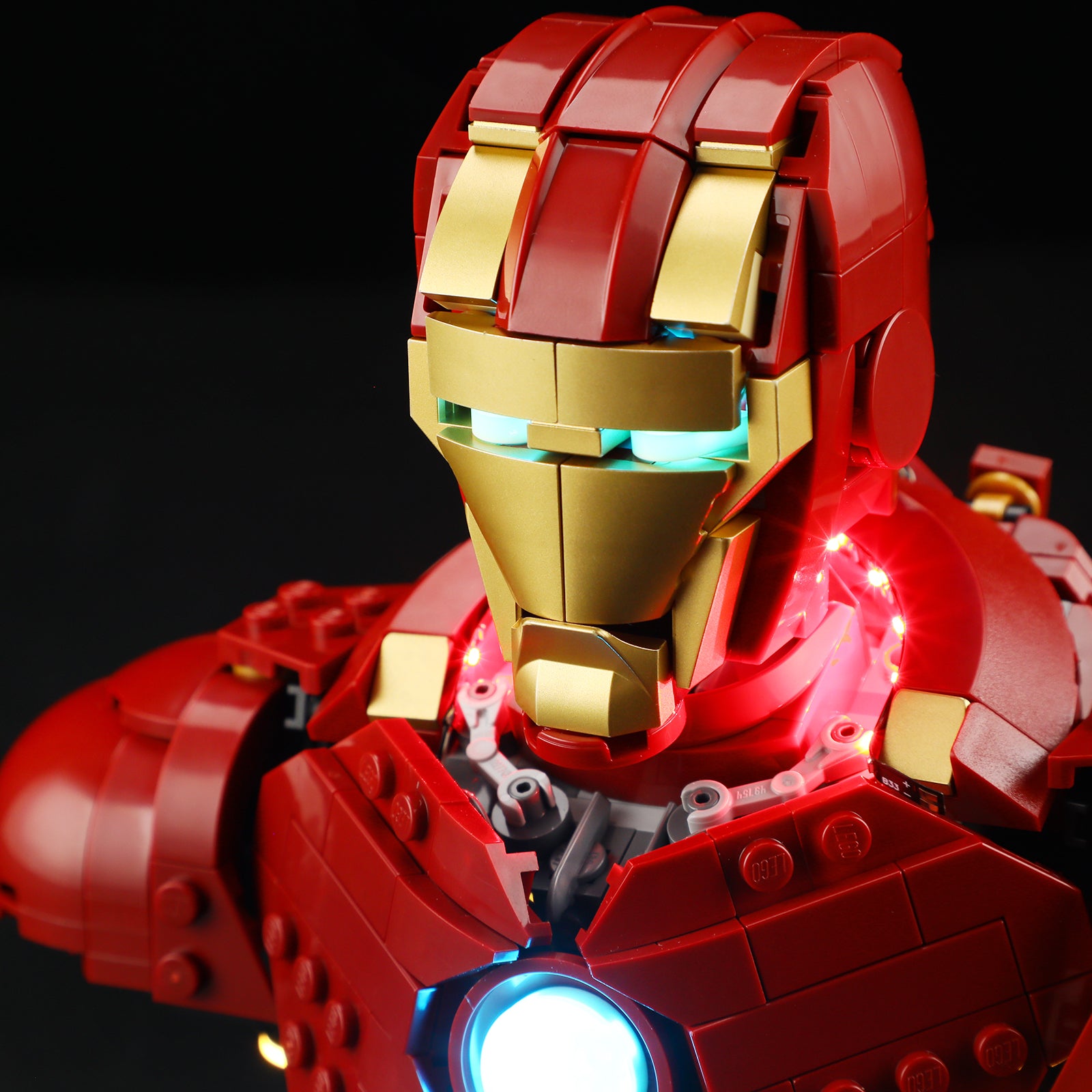 Briksmax 2.0 Light Kit For Iron Man MK4 Bust #76327-10