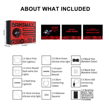 Kit d'éclairage pour Dragons : Krokmou #10375-Briksmax 2.0