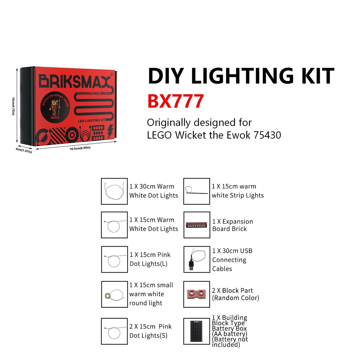 DIY Mini Pack – Lighting Kits for LEGO Builds