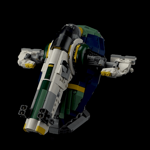 Briksmax 2.0 Light Kit For Jango Fett's Starship  #75433