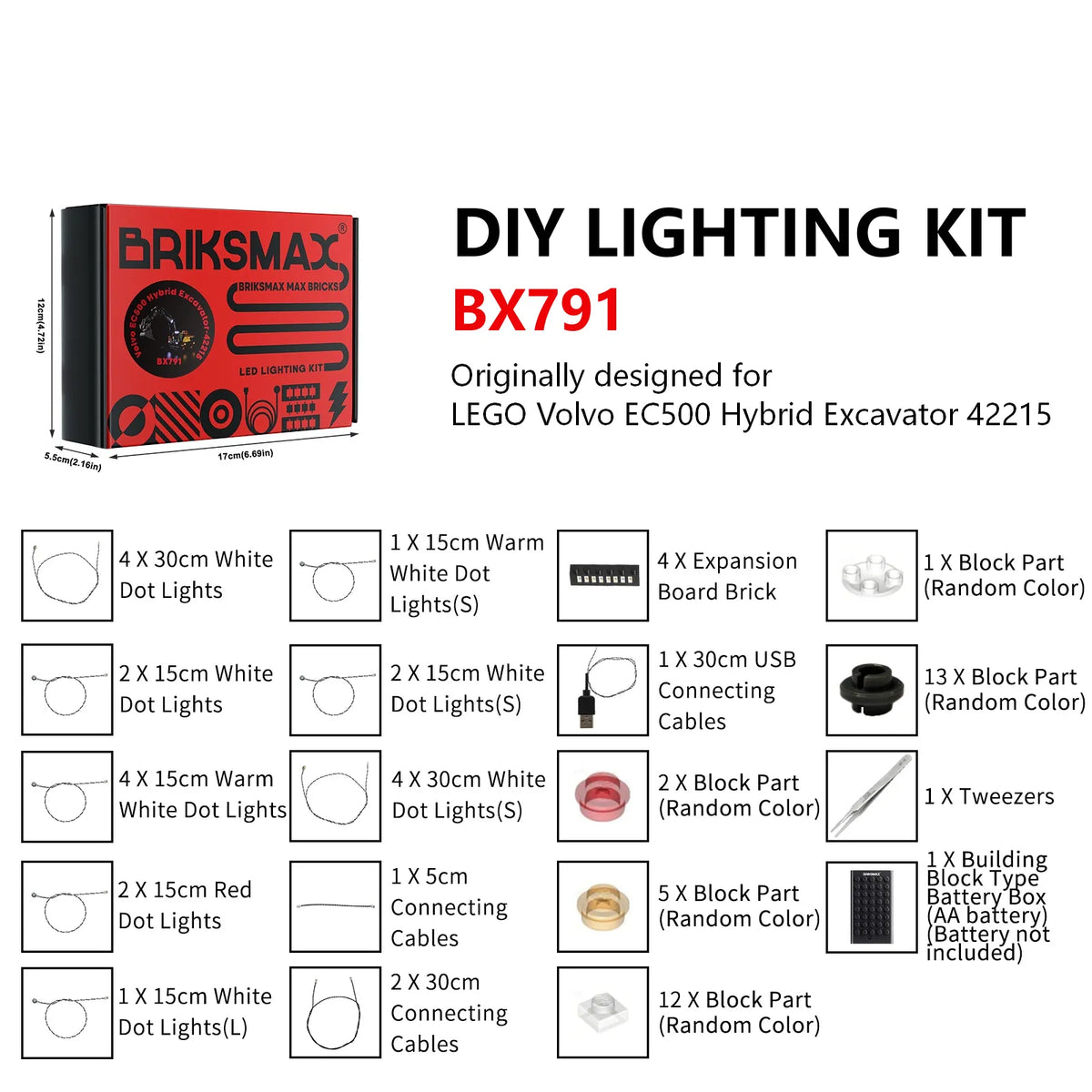 DIY Builder Pack – Lighting Kits for LEGO Builds