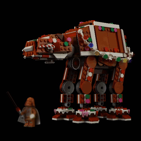 Light Kit For Gingerbread AT-AT Walker #40806- Briksmax 2.0