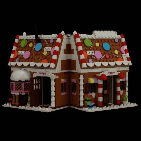 Light Kit For Festive Gingerbread House #40809- Briksmax 2.0