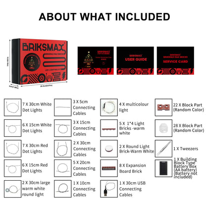 Light Kit For Family Christmas Tree #41843- Briksmax 2.0