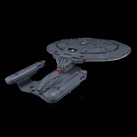 Light Kit for Star Trek: U.S.S. Enterprise NCC-1701-D 10356（Premium Version）- Briksmax 2.0