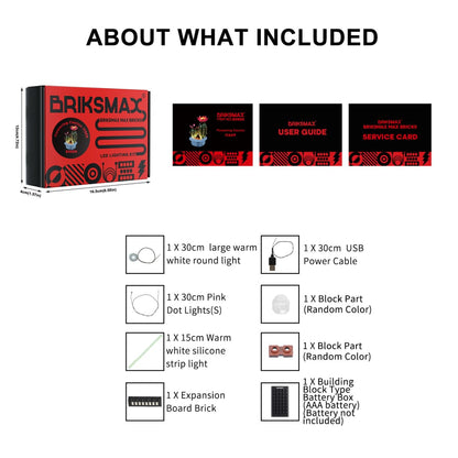 Kit d'éclairage pour cactus à fleurs 11509- Briksmax 2.0