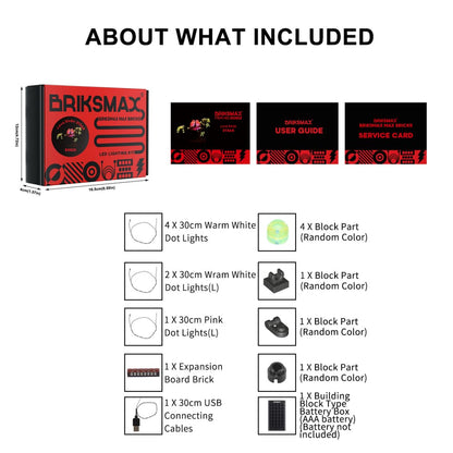 Light Kit for Love Birds 21365 - Briksmax 2.0